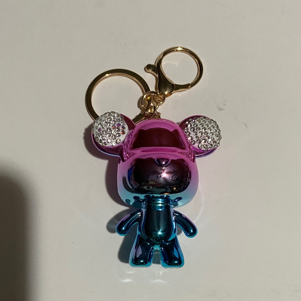 Colorful Bear Keychain Toy